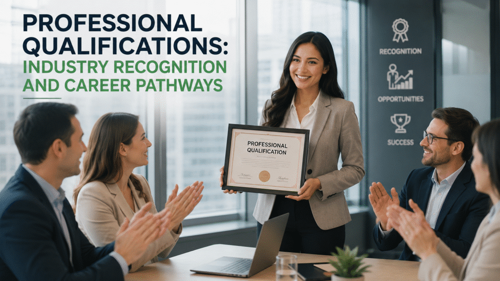 Professional Qualifications: Industry Recognition and Career Pathways