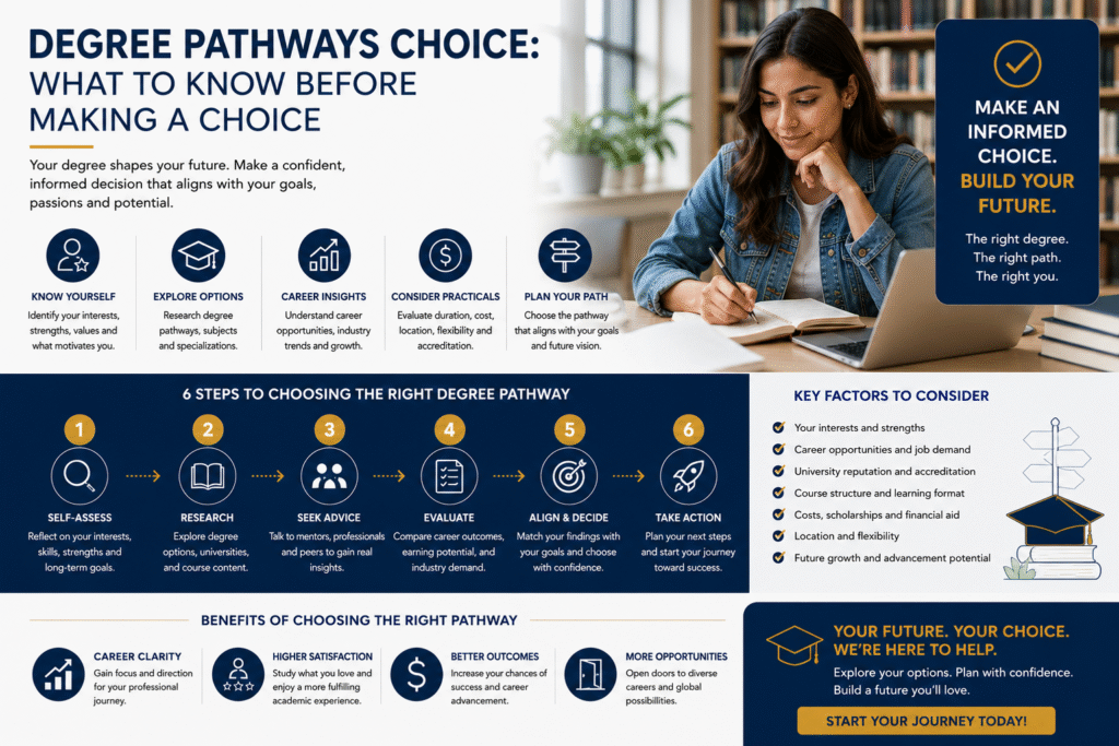 Degree Pathways: What to Know Before Making a Choice