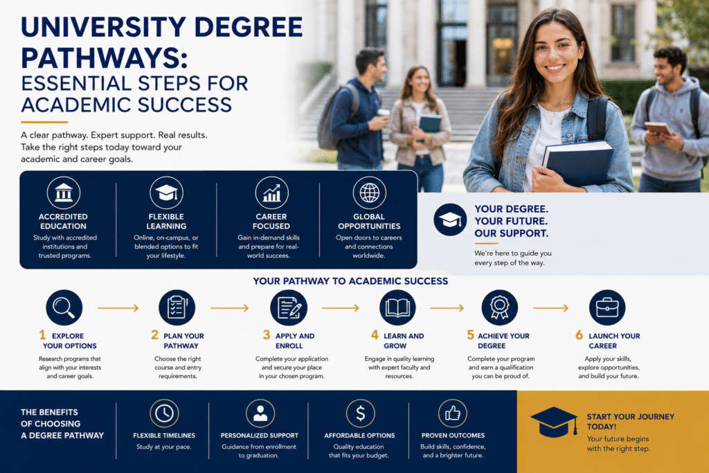University Degree Pathways: Essential Steps for Academic Success